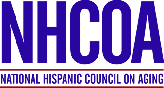 National Hispanic Council on Aging Logo - Purple sans-serif type