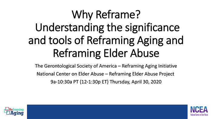 Cover of webinar slides